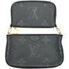 ルイ・ヴィトン LOUIS VUITTON ミュルティ・ポシェット・アクセソワール M80399 ノワール モノグラム・アンプラント レディース ショルダーバッグ