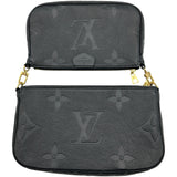 ルイ・ヴィトン LOUIS VUITTON ミュルティ・ポシェット・アクセソワール M80399 ノワール モノグラム・アンプラント レディース ショルダーバッグ