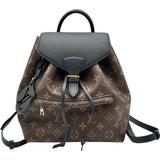 ルイ・ヴィトン LOUIS VUITTON モンスリ NM PM M45515 ブラウン モノグラムキャンバス レディース リュック・デイパック