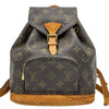 ルイ・ヴィトン LOUIS VUITTON ミニ・モンスリ M51137 ブラウン モノグラム・キャンバス レディース リュック・デイパック