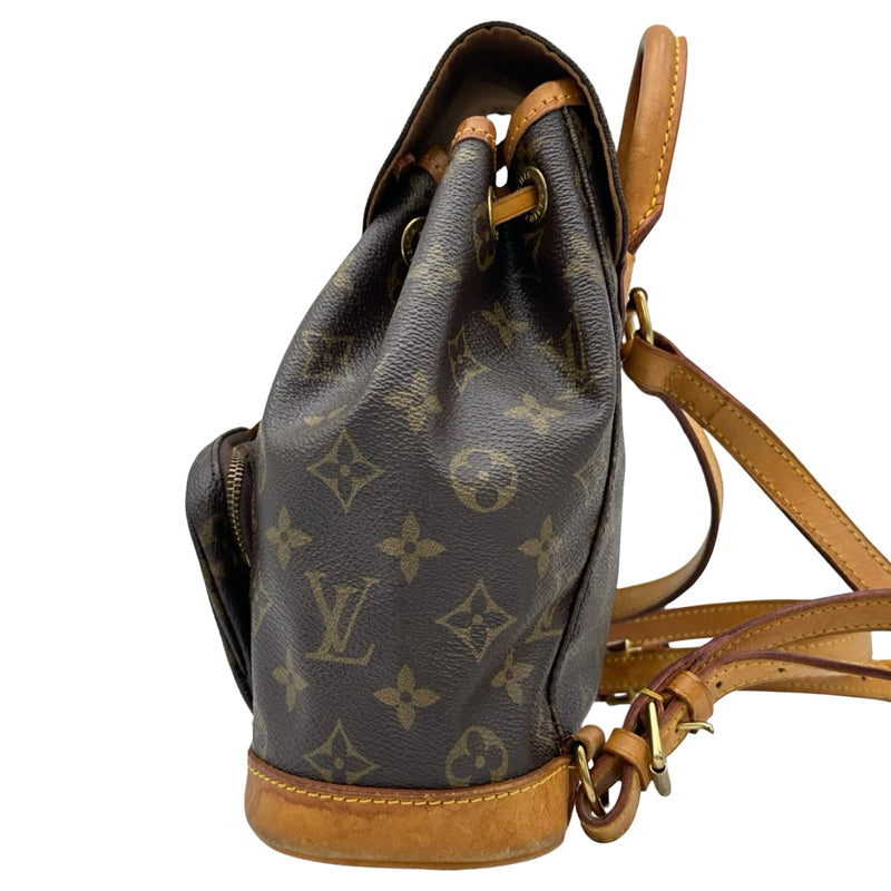ルイ・ヴィトン LOUIS VUITTON ミニ・モンスリ M51137 ブラウン