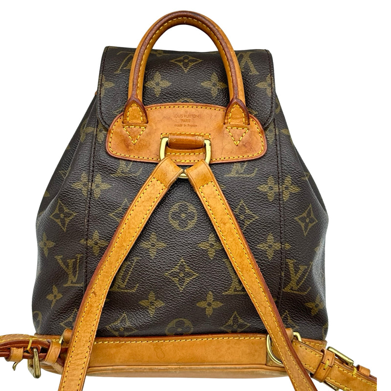 ルイ・ヴィトン LOUIS VUITTON ミニ・モンスリ M51137 ブラウン