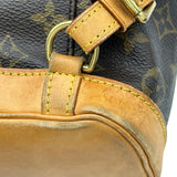 ルイ・ヴィトン LOUIS VUITTON ミニ・モンスリ M51137 ブラウン モノグラム・キャンバス レディース リュック・デイパック