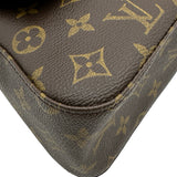 ルイ・ヴィトン LOUIS VUITTON ルーピングミニ M51147 ブラウン モノグラム ・キャンバス レディース ハンドバッグ