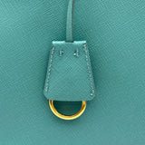 プラダ PRADA ガレリア2WAYハンドバッグ BN1874 ライトブルー サフィアーノ レディース ハンドバッグ