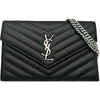 サンローラン SAINT LAURENT カサンドラチェーンショルダー 893953 ブラック キャビアスキン レディース ショルダーバッグ