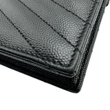サンローラン SAINT LAURENT カサンドラチェーンショルダー 893953 ブラック キャビアスキン レディース ショルダーバッグ
