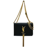 サンローラン SAINT LAURENT ケイトショルダー 354120 ブラック レザー レディース ショルダーバッグ