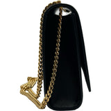 サンローラン SAINT LAURENT ケイト ミディアム 364021 ブラック レザー レディース ショルダーバッグ
