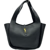 サンローラン SAINT LAURENT ル・サンカセットベアトート 763435 ブラック レザー レディース トートバッグ