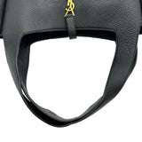 サンローラン SAINT LAURENT ル・サンカセットベアトート 763435 ブラック レザー レディース トートバッグ