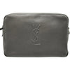 サンローラン SAINT LAURENT ルー カメラバッグ 470299 グレー レザー レディース ショルダーバッグ