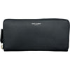 サンローラン SAINT LAURENT クラシックラウンドファスナー 414680 ブラック レザー メンズ 長財布