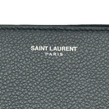 サンローラン SAINT LAURENT クラシックラウンドファスナー 414680 ブラック レザー メンズ 長財布