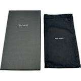 サンローラン SAINT LAURENT クラシックラウンドファスナー 414680 ブラック レザー メンズ 長財布