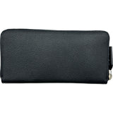 サンローラン SAINT LAURENT クラシックラウンドファスナー 414680 ブラック レザー メンズ 長財布