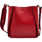 ステラ・マッカートニー STELLA McCARTNEY ロゴショルダーバッグ レッド レザー レディース ショルダーバッグ