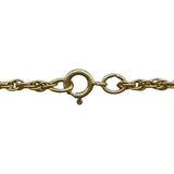 ティファニー TIFFANY＆CO ツイストリボンネックレス ゴールド 18K ジュエリー