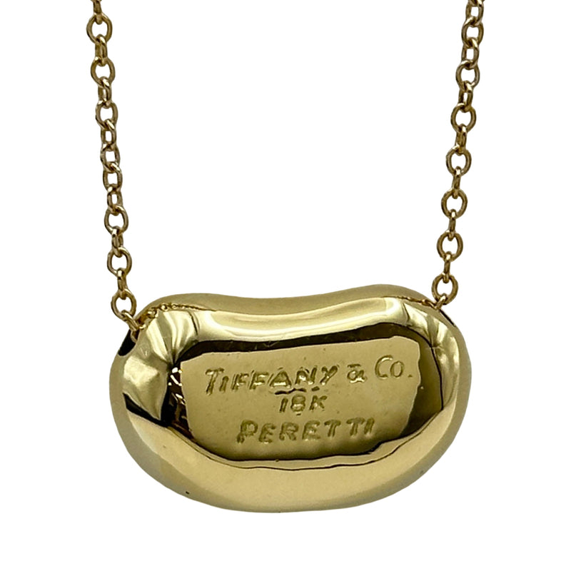 ティファニー TIFFANY＆CO ビーンズネックレス ゴールド 18K