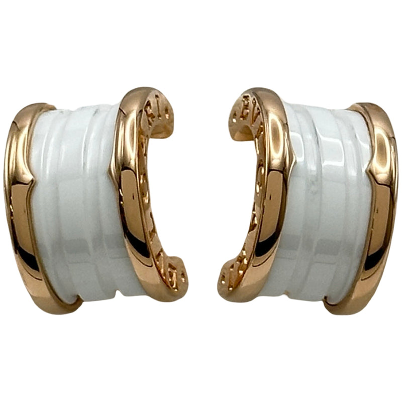 ブルガリ BVLGARI ビーゼロワンピアス ピンクゴールド Au750