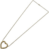 ティファニー TIFFANY＆CO ツイストハートネックレス ゴールド K14 ジュエリー