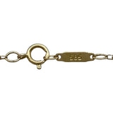 ティファニー TIFFANY＆CO ツイストハートネックレス ゴールド K14 ジュエリー