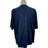エルメス HERMES メタルリー・オー・カレ 半袖Tシャツ H467940HA ネイビー コットン メンズ 半袖Ｔシャツ