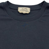 エルメス HERMES メタルリー・オー・カレ 半袖Tシャツ H467940HA ネイビー コットン メンズ 半袖Ｔシャツ