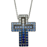 ダミアーニ DAMIANI ベルエポックネックレスMアイスバーグ限定 ホワイトゴールド 750 サファイア ダイヤモンド ジュエリー