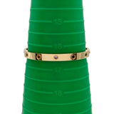カルティエ Cartier ラブブレスレットマルチカラーストーン ピンクゴールド 750 ローズサファイア/イエローサファイア グリーンガーネット/オレンジガーネット アメジスト ジュエリー
