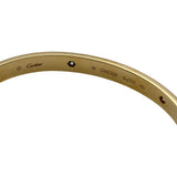 カルティエ Cartier ラブブレス4PD ゴールド Au750 ダイヤモンド ジュエリー