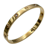 カルティエ Cartier ラブブレス4PD ゴールド Au750 ダイヤモンド ジュエリー
