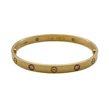 カルティエ Cartier ラブブレス4PD ゴールド Au750 ダイヤモンド ジュエリー