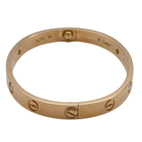 カルティエ Cartier ラブブレス4PD ピンクゴールド Au750 ダイヤモンド ジュエリー