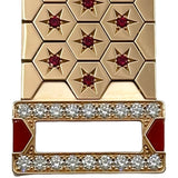 ヴァンクリーフ＆アーペル Van Cleef & Arpels ルドブレスレット ピンクゴールド Au750 コーラル ダイヤモンド ルビー ジュエリー