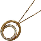カルティエ Cartier エタンセルネックレス ピンクゴールド Au750 ダイヤモンド ジュエリー