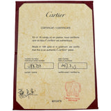 カルティエ Cartier エタンセルネックレス ピンクゴールド Au750 ダイヤモンド ジュエリー