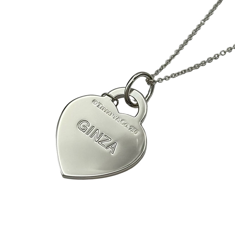 ティファニー TIFFANY＆CO リターンハートネックレス 銀座限定
