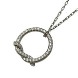 カルティエ Cartier アントルラセネックレス ホワイトゴールド 750 ダイヤモンド ジュエリー