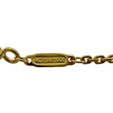 ティファニー TIFFANY＆CO ハードウェアスモールダブルリンクペンダントネックレス ゴールド Au750 ジュエリー