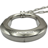 ティファニー TIFFANY＆CO ティファニーロックスモールペンダントネックレス ホワイトゴールド Au750 ダイヤモンド ジュエリー