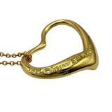 ティファニー TIFFANY＆CO オープンハートネックレス ゴールド 18K ジュエリー
