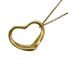 ティファニー TIFFANY＆CO オープンハートネックレス ゴールド 18K ジュエリー
