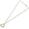 ティファニー TIFFANY＆CO オープンハートネックレス ゴールド 18K ジュエリー