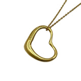 ティファニー TIFFANY＆CO オープンハートネックレス ゴールド 18K ジュエリー