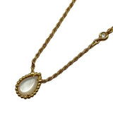 ブシュロン BOUCHERON セルパンボエムペンダントエクストラスモールネックレス ゴールド Au750 シェル ダイヤモンド ジュエリー