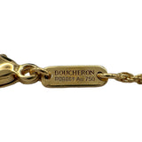 ブシュロン BOUCHERON セルパンボエムペンダントエクストラスモールネックレス ゴールド Au750 シェル ダイヤモンド ジュエリー