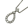 ハリーウィンストン HARRY WINSTON ループ エクストラネックレス プラチナ Pt950 ダイヤモンド ジュエリー