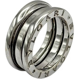 ブルガリ BVLGARI ビーゼロワンリング3バンド ホワイトゴールド 750 ジュエリー