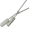 ティファニー TIFFANY＆CO 1837バーネックレス ホワイトゴールド 750 ダイヤモンド ジュエリー